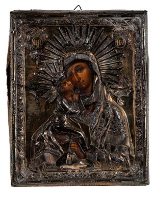 Madre della tenerezza, Russia, fine XIX- inizi XX secolo