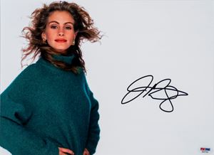Julia Roberts - Foto autografata - 35x26 cm - Cert. PSA/DNA