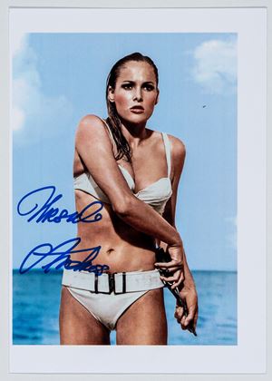 Ursula Andress - Foto autografata - 007 - 15x21 cm