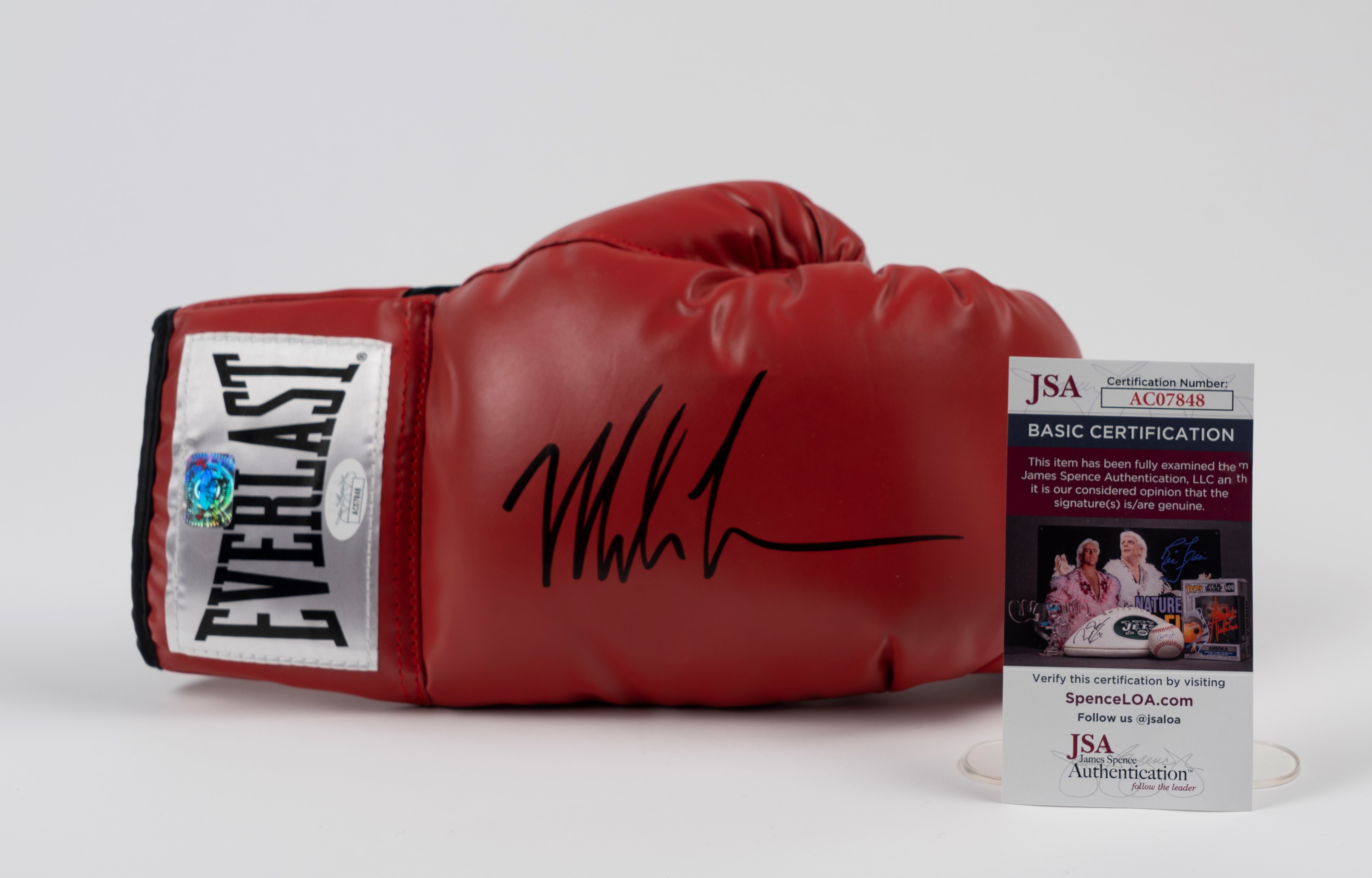 Mike Tyson - Guantone Boxe firmato - Mano destra - Cert. JSA e Fiterman Sport