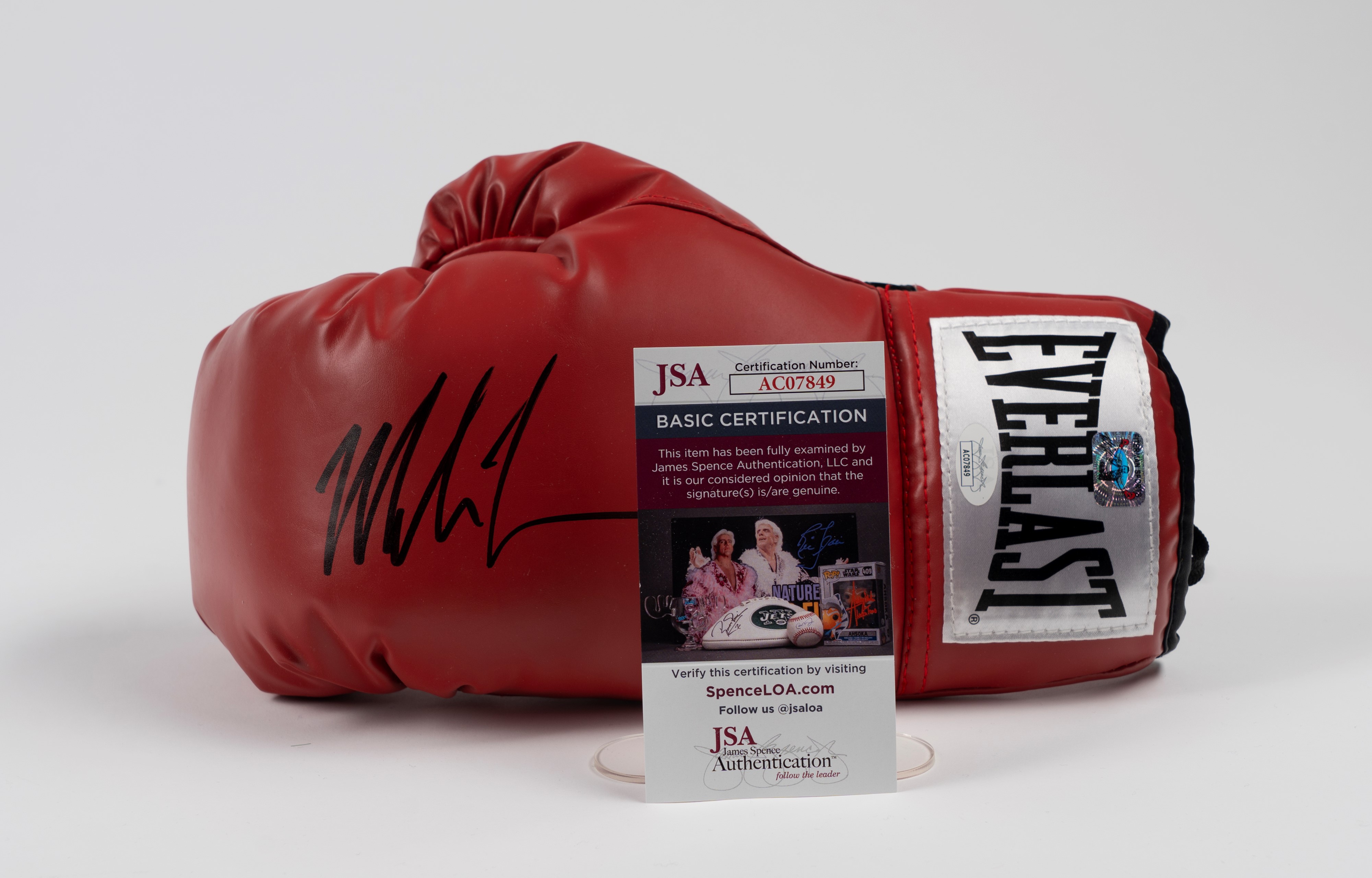 Mike Tyson - Guantone Boxe firmato - Mano sinistra - Cert. JSA e Fiterman Sport