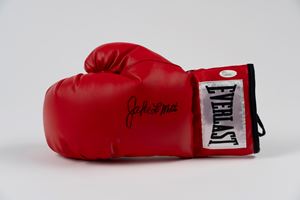 Jake LaMotta - Guantone Boxe firmato - Cert. JSA