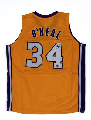 Shaquille O'Neal - Maglia autografata - Los Angeles Lakers - Cert. Beckett