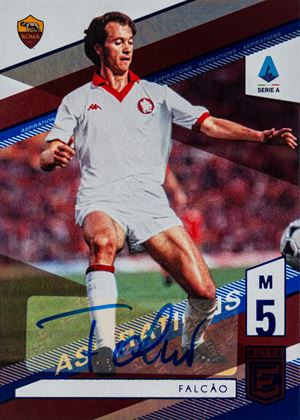 Falcao - Roma - Signed Card - Panini Chronicles Elite Aspirations 2019/20 - Numbered out of 95