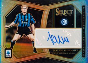 Matthias Sammer - Signed Card - Inter - Panini Select Serie A Soccer