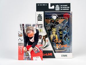 Joe Dante - Action figure autografata - Stripe - Gremlins - BST AXN - Con foto di autentica