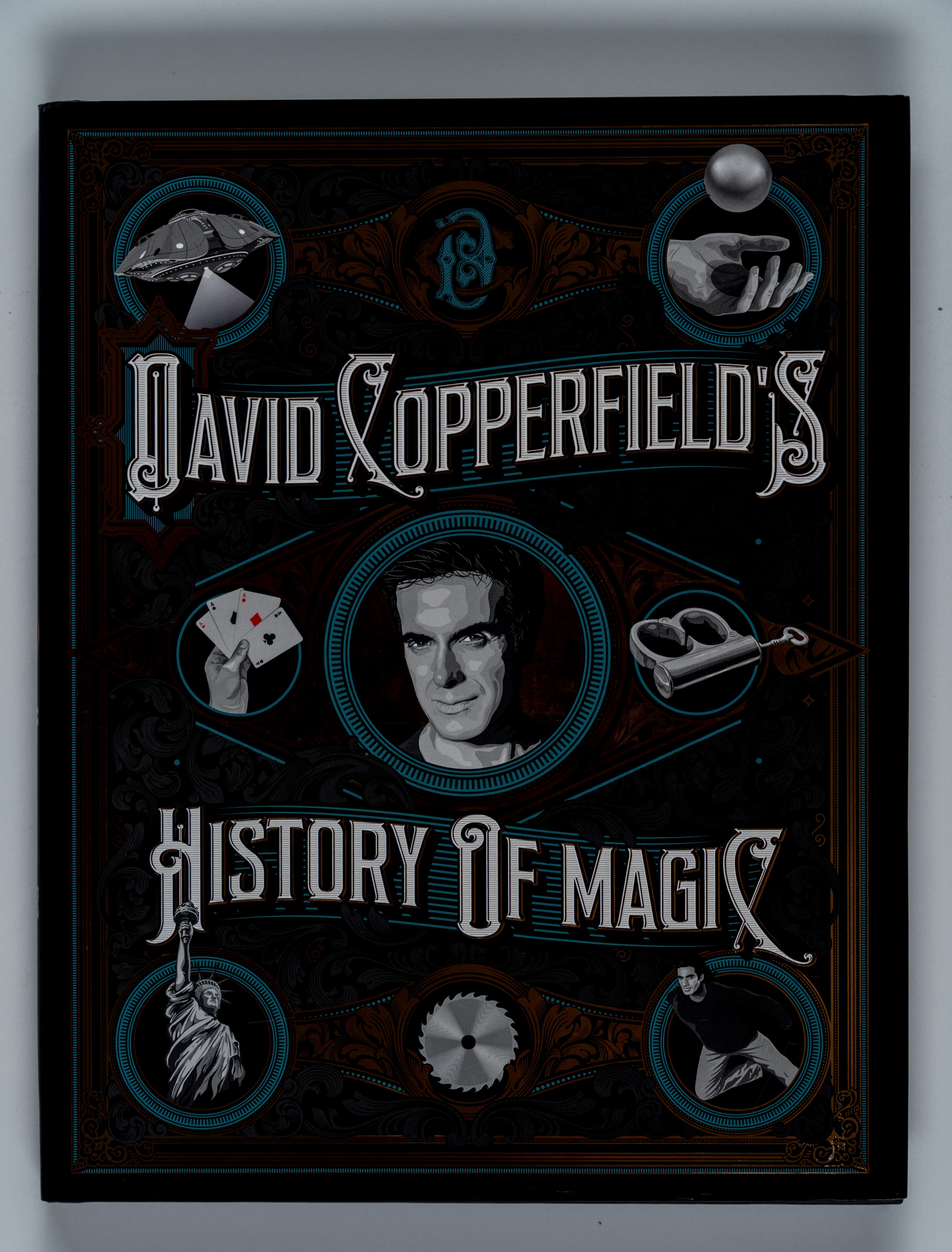 David Copperfield - Libro autografato - "History of Magic"
