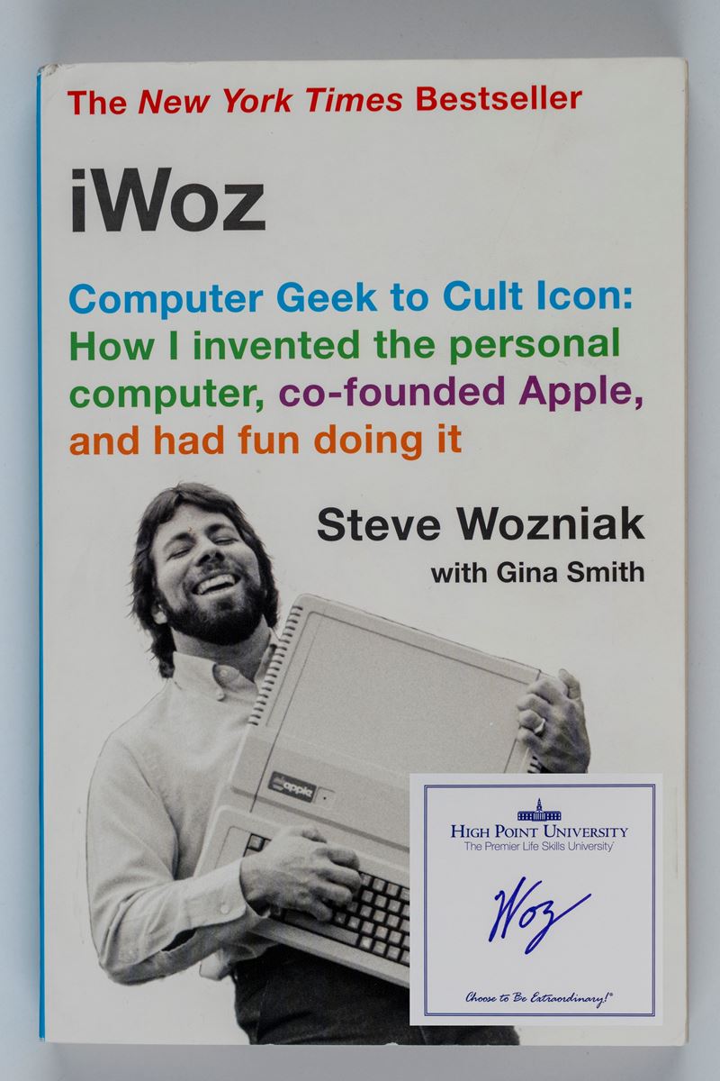 Steve Wozniak - Libro firmato - iWoz - Co-fondatore Apple - In inglese