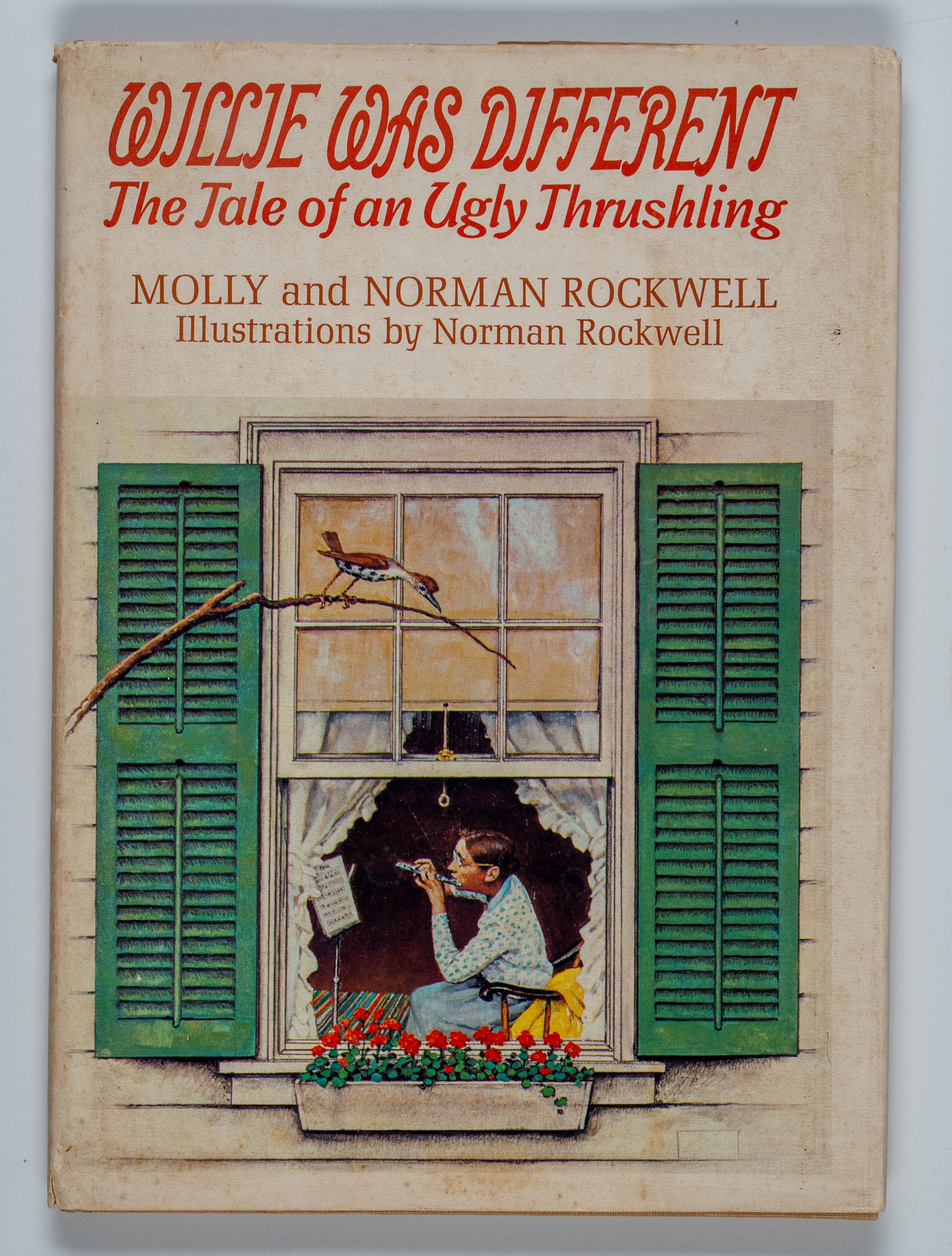 Norman Rockwell - Libro autografato - Willie Was Different by Molly - 1969 - In inglese
