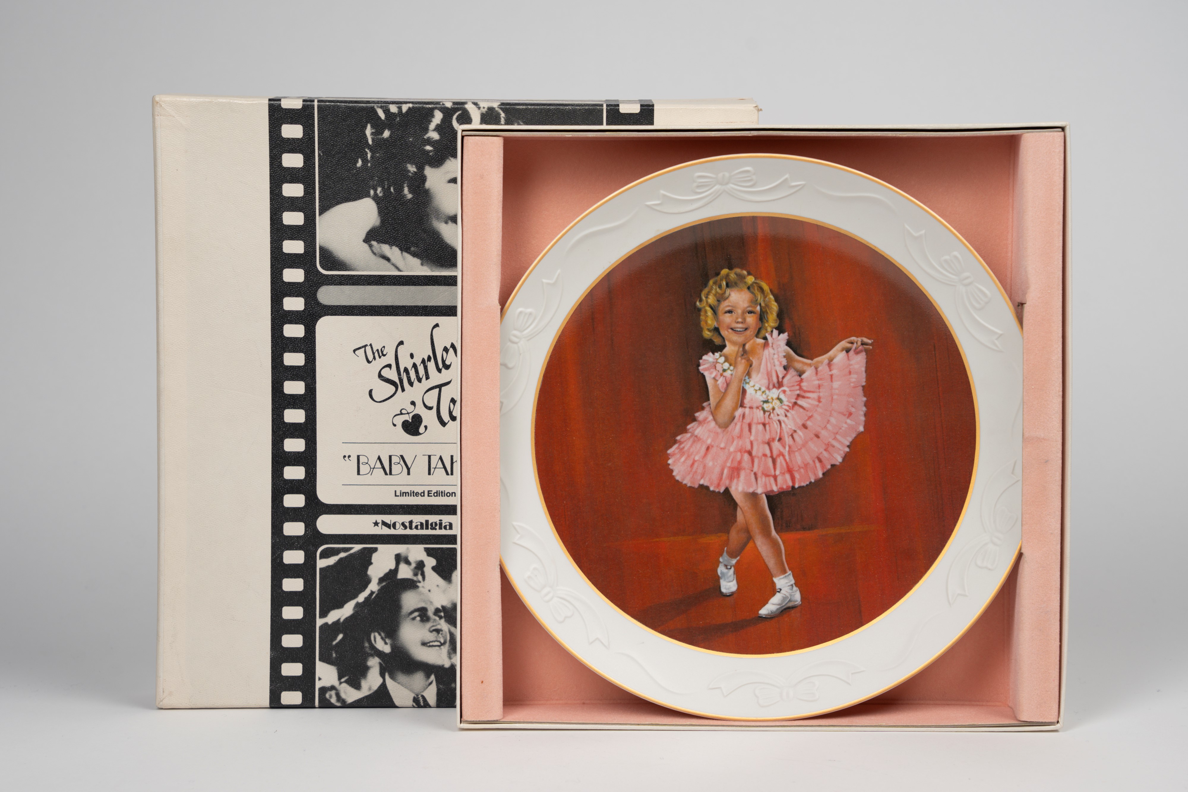 Shirley Temple - Piatto in porcellana autografato - Ed.limitata numerata - Baby Take a Bow