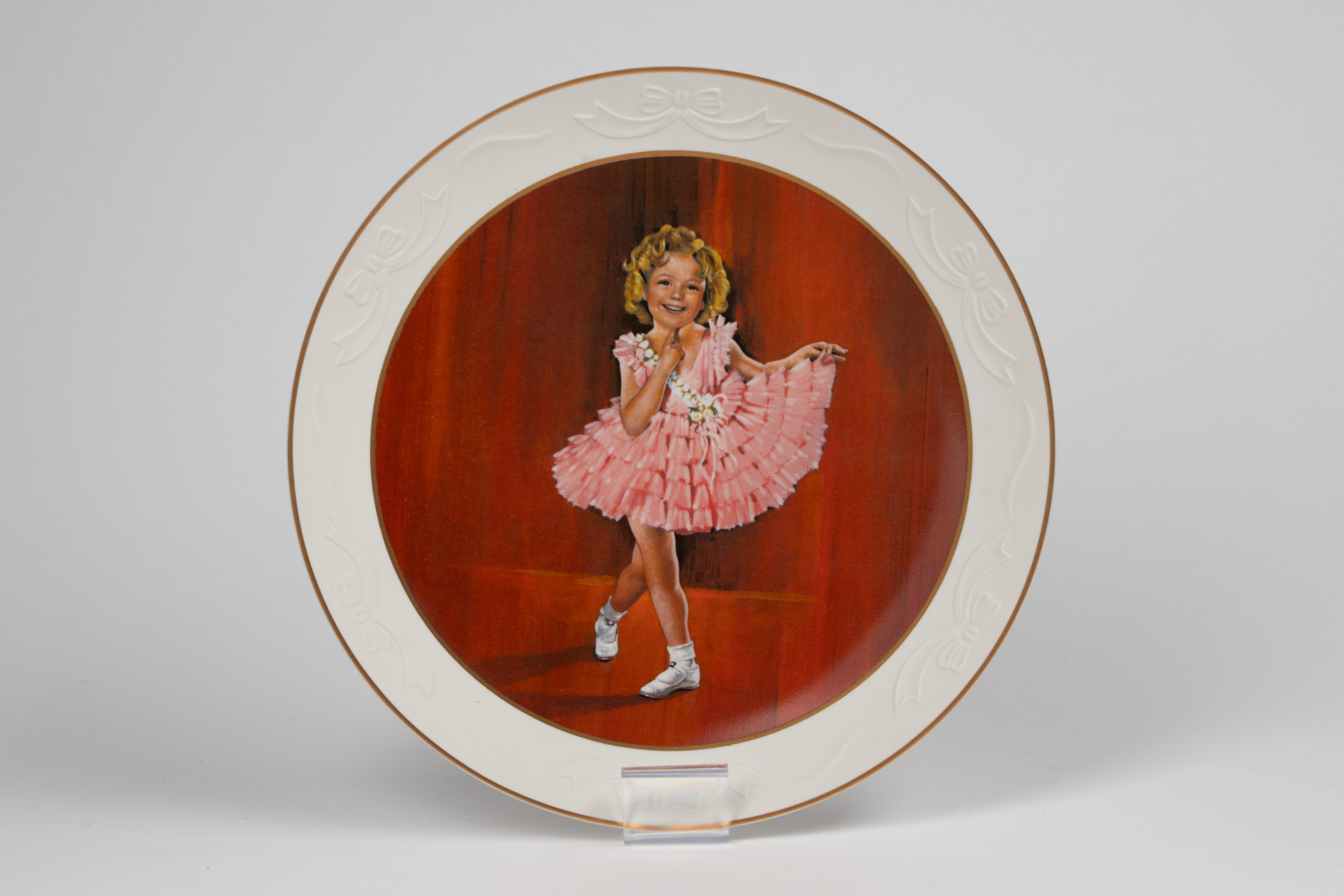 Shirley Temple - Piatto in porcellana autografato - Ed.limitata numerata - Baby Take a Bow