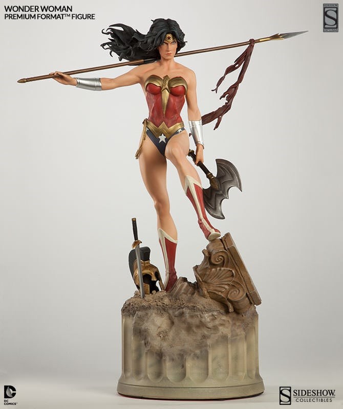 Sideshow Collectibles, Wonder Woman - Exclusive Premium Format Figure - Edizione Limitata #/1000