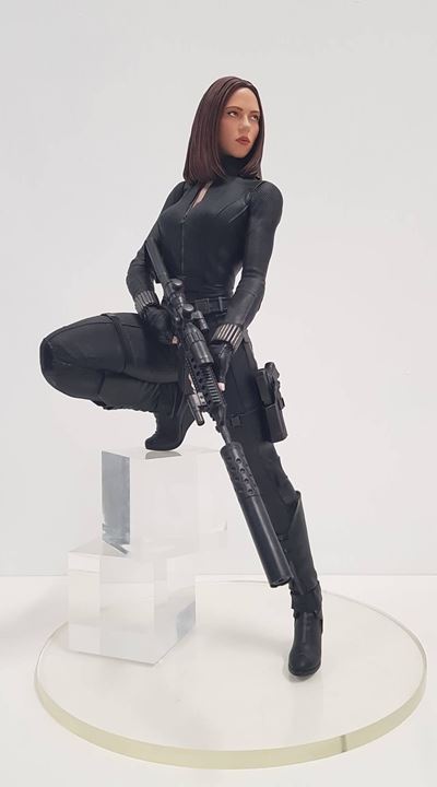 Gentle Giant, Statua Black Widow in edizione limitata 1/4 – 46 cm