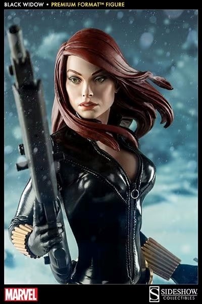 Sideshow Collectibles, Black Widow - Natasha Romanoff - Premium Format Figure, Edizione limitata ...