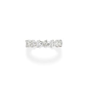 Anello eternity con diamanti