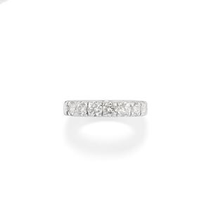 Anello eternity con diamanti 