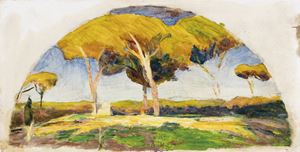 Roma, Piazza di Siena a Villa Borghese