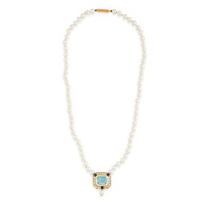 Aquamarine necklace