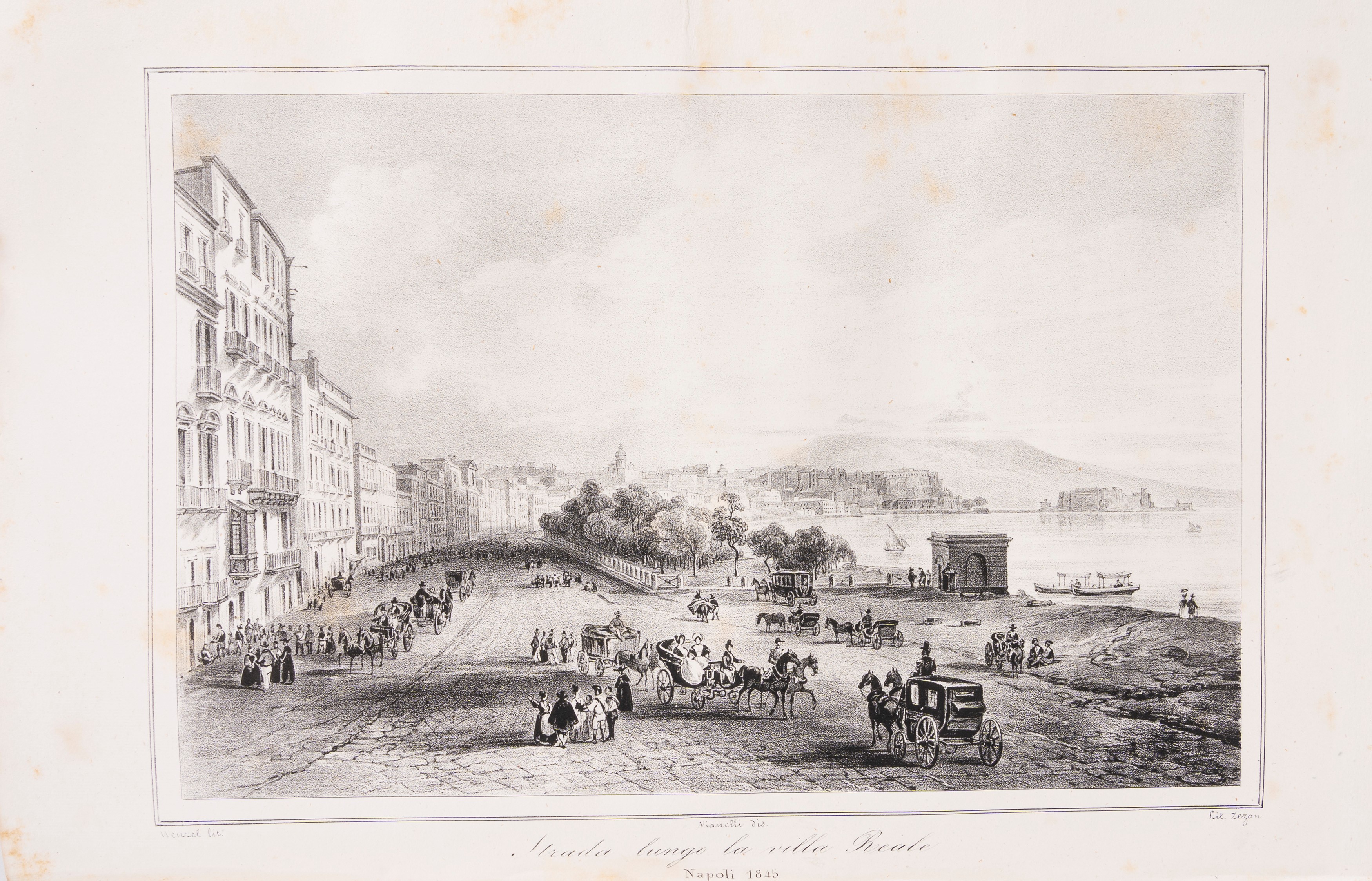 Napoli e i luoghi celebri delle sue vicinanze