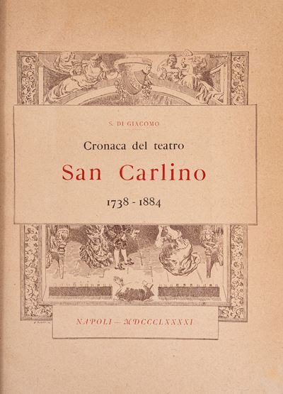 Cronaca del teatro di San Carlino, 1891, edizione illustrata