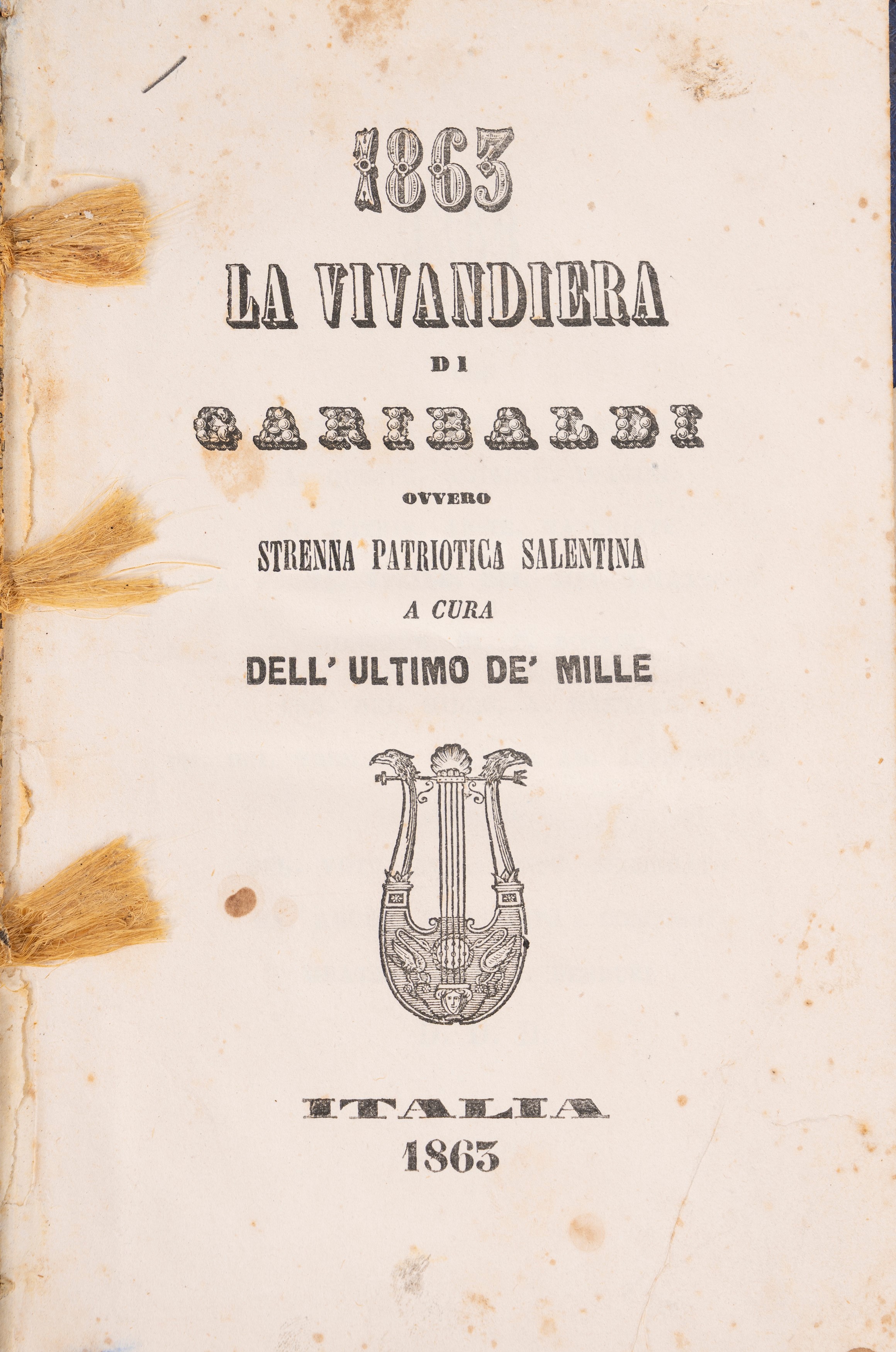 La Coda del Diavolo. Strenna comica pel 1859 con illustrazioni e caricature.