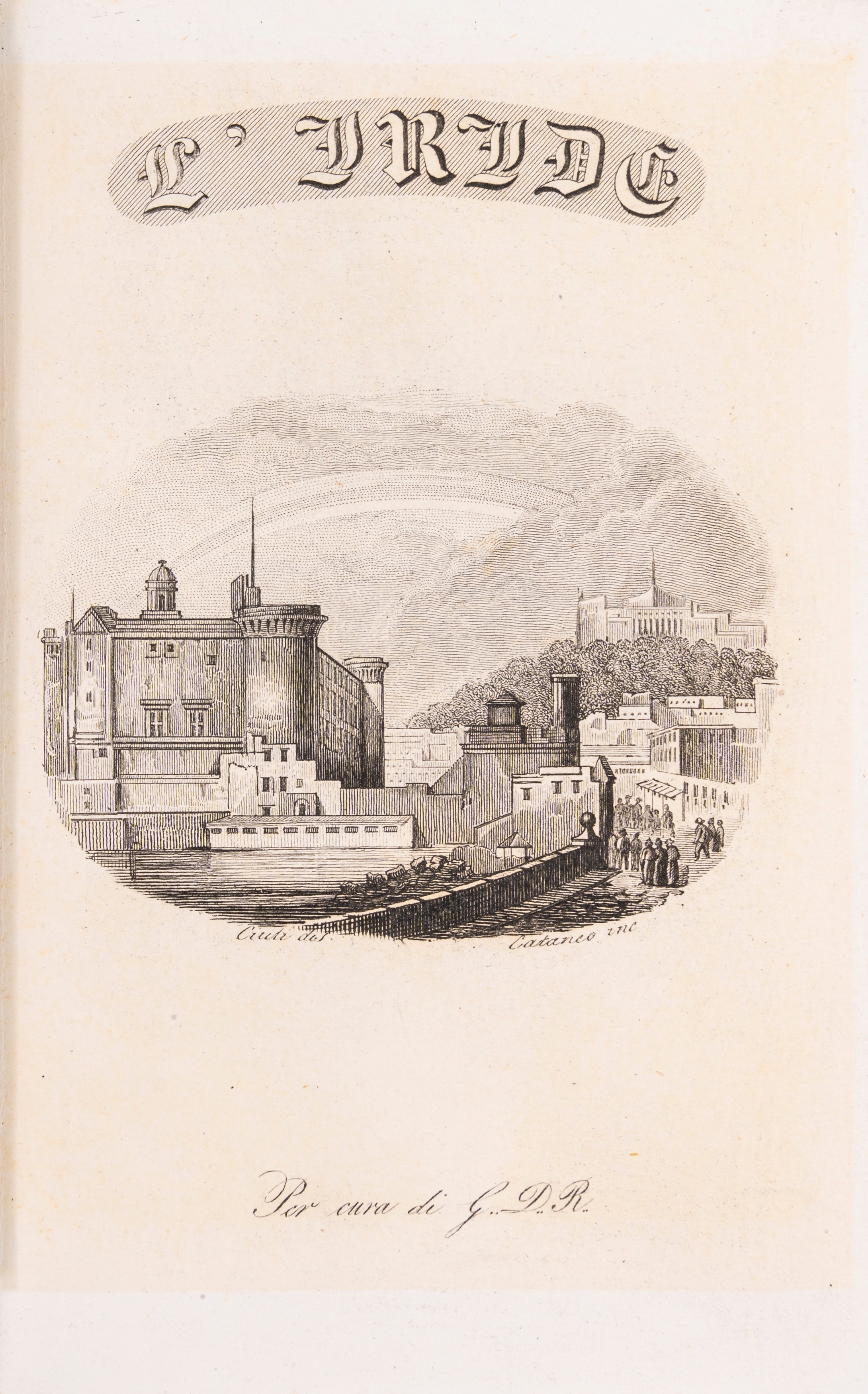 Stamperia dell'Iride, L'Iride. Strenna pel Capo d'anno e pe' giorni onomastici, 1892