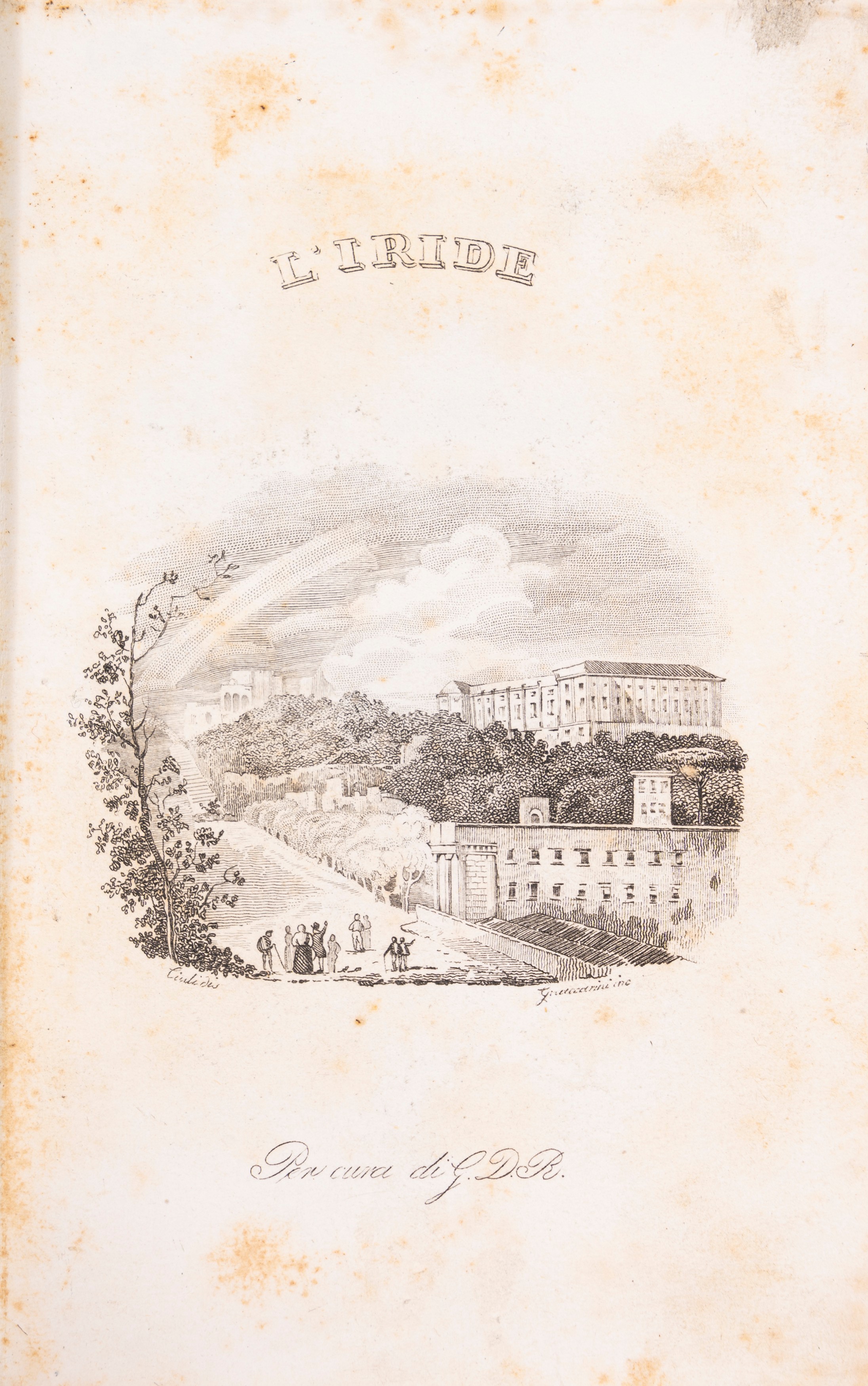 Stamperia dell'Iride, L'Iride. Strenna pel Capo d'anno e pe' giorni onomastici, 1892