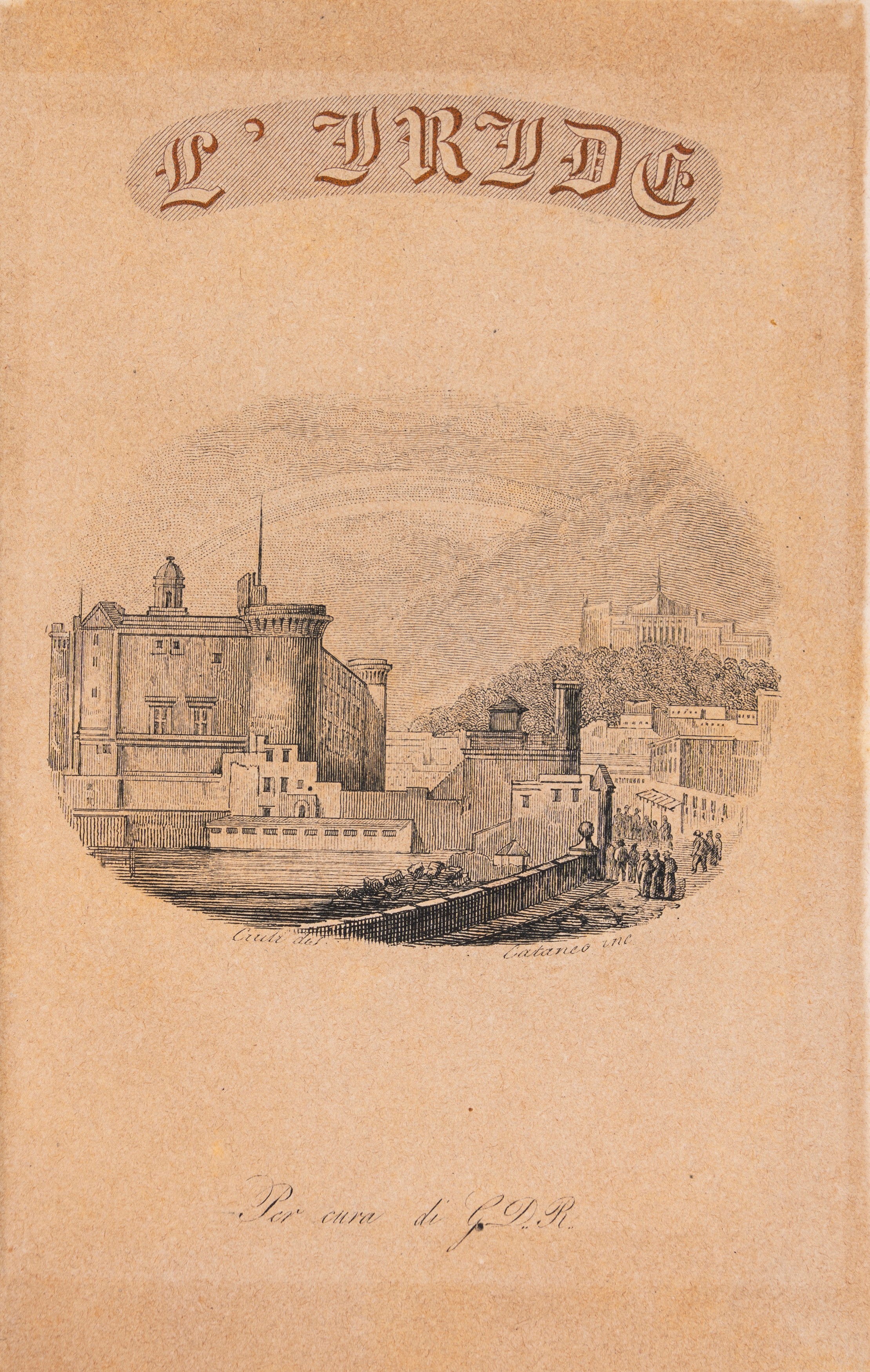 Stamperia dell'Iride, L'Iride. Strenna pel Capo d'anno e pe' giorni onomastici, 1892
