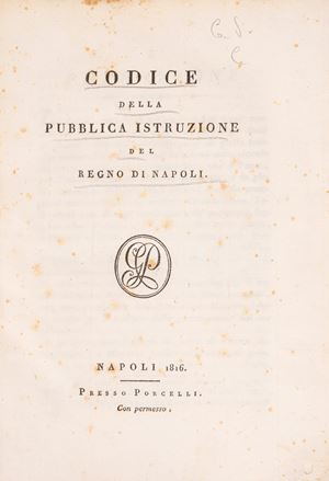 Codice della pubblica istruzione del Regno di Napoli