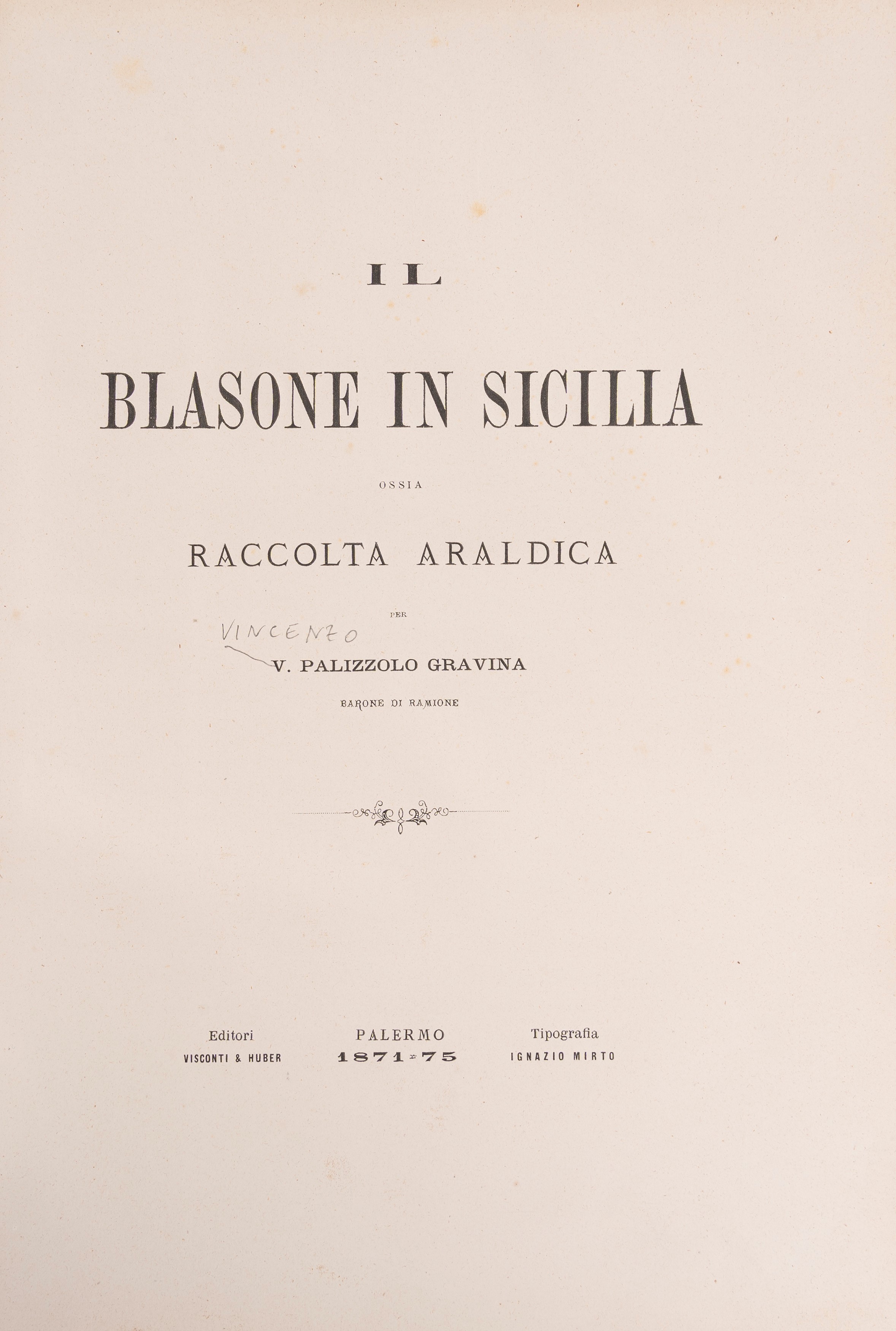 Il blasone in Sicilia