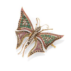 Spilla con farfalla