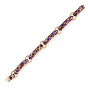 Bracciale con smalti