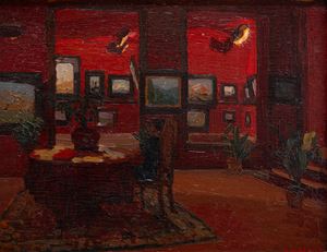 La prima esposizione di Oreste Albertini