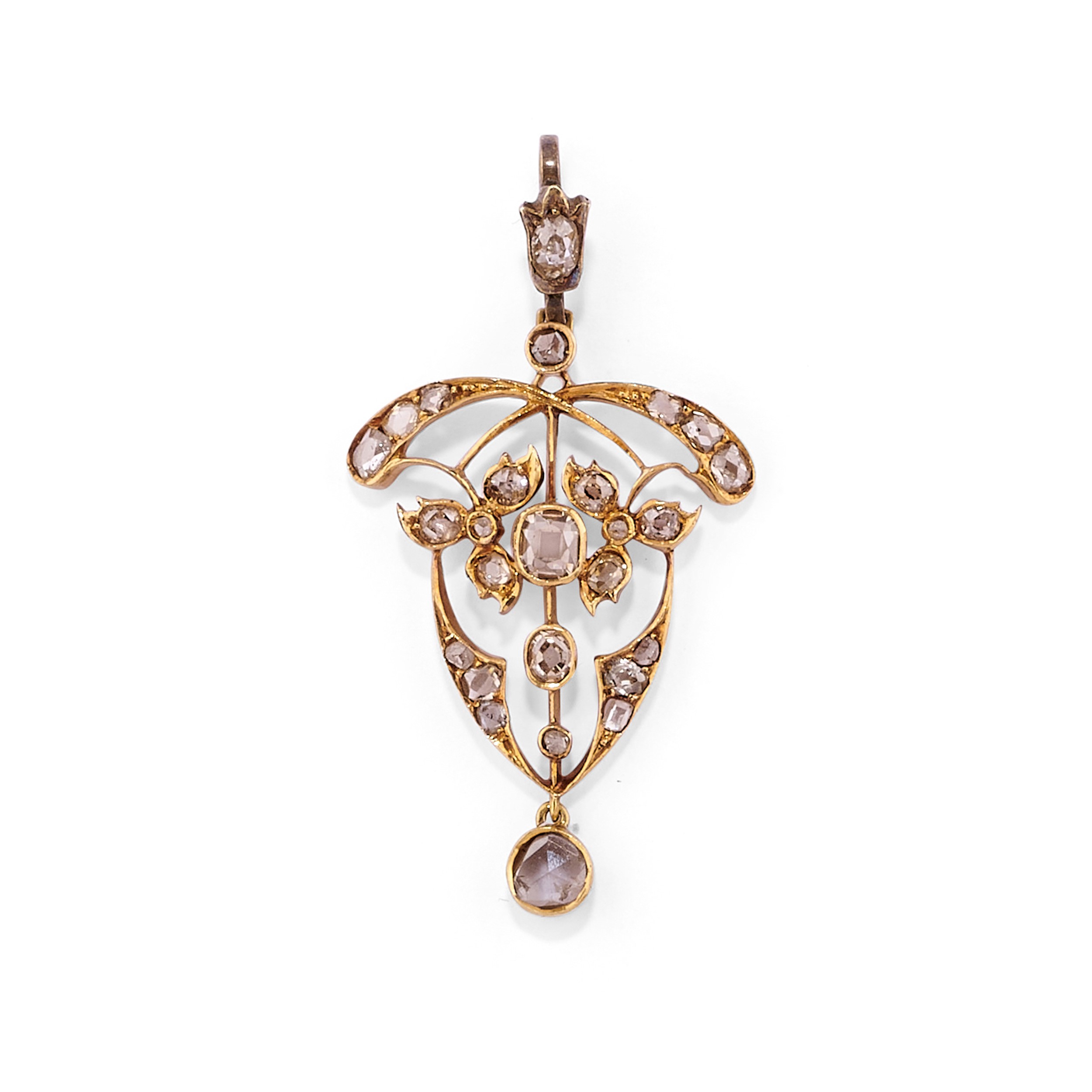 Due pendenti con diamanti