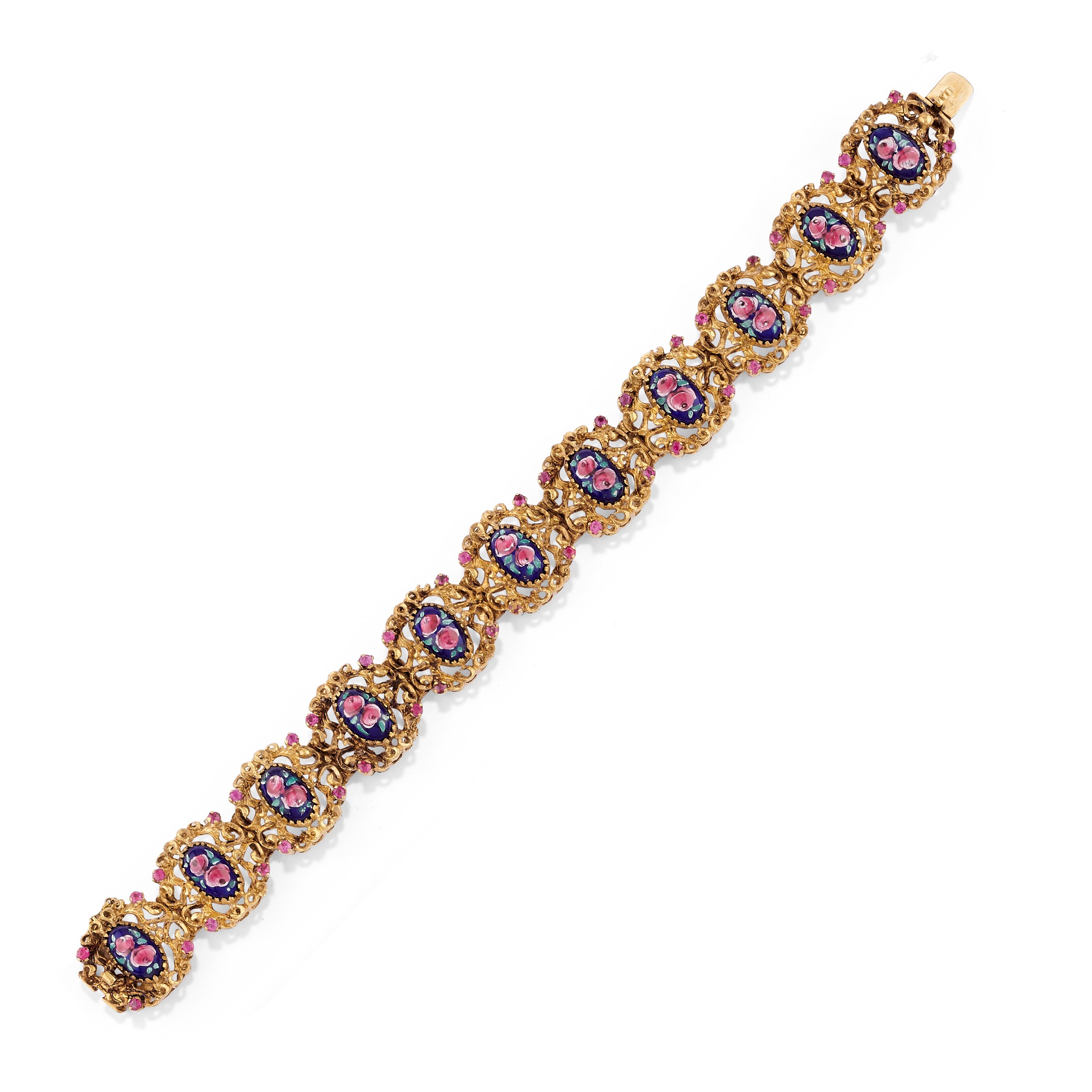 Due bracciali in smalto