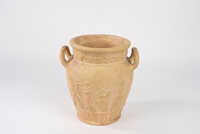 Manifattura di Signa, Vaso in stile archeologico con decorazioni classiche