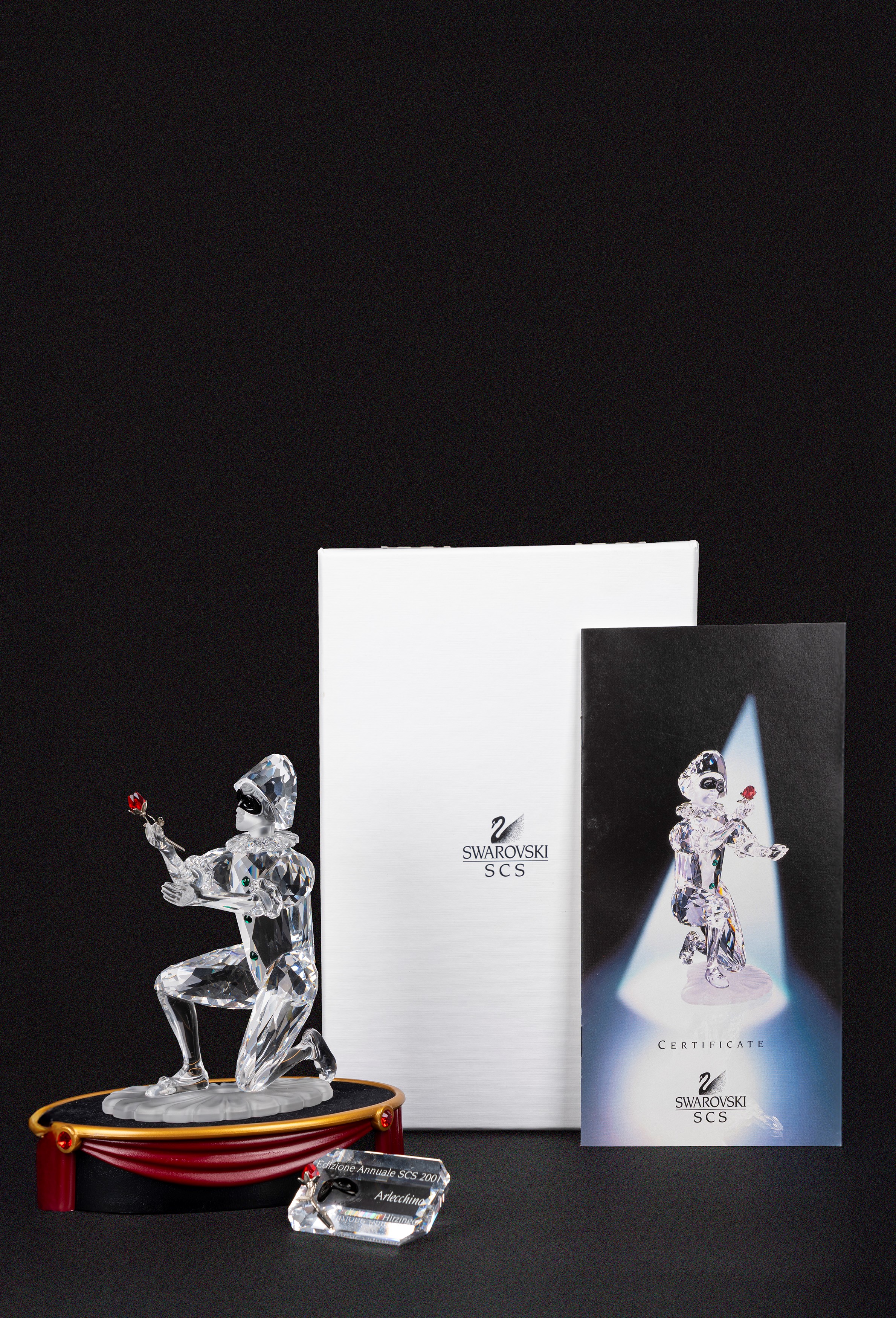 Swarovski - Arlecchino (Masquerade) in cristallo