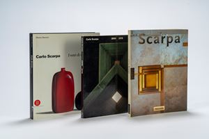 Carlo Scarpa. Lotto di 03 libri (a;b;c)