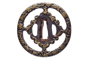 Tsuba della scuola Higo