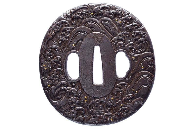 Tsuba della scuola Omori