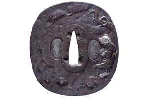 Tsuba della scuola Kaneie