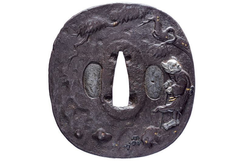 Tsuba della scuola Kaneie