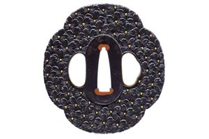 Bellissima tsuba in stile Waki-Goto