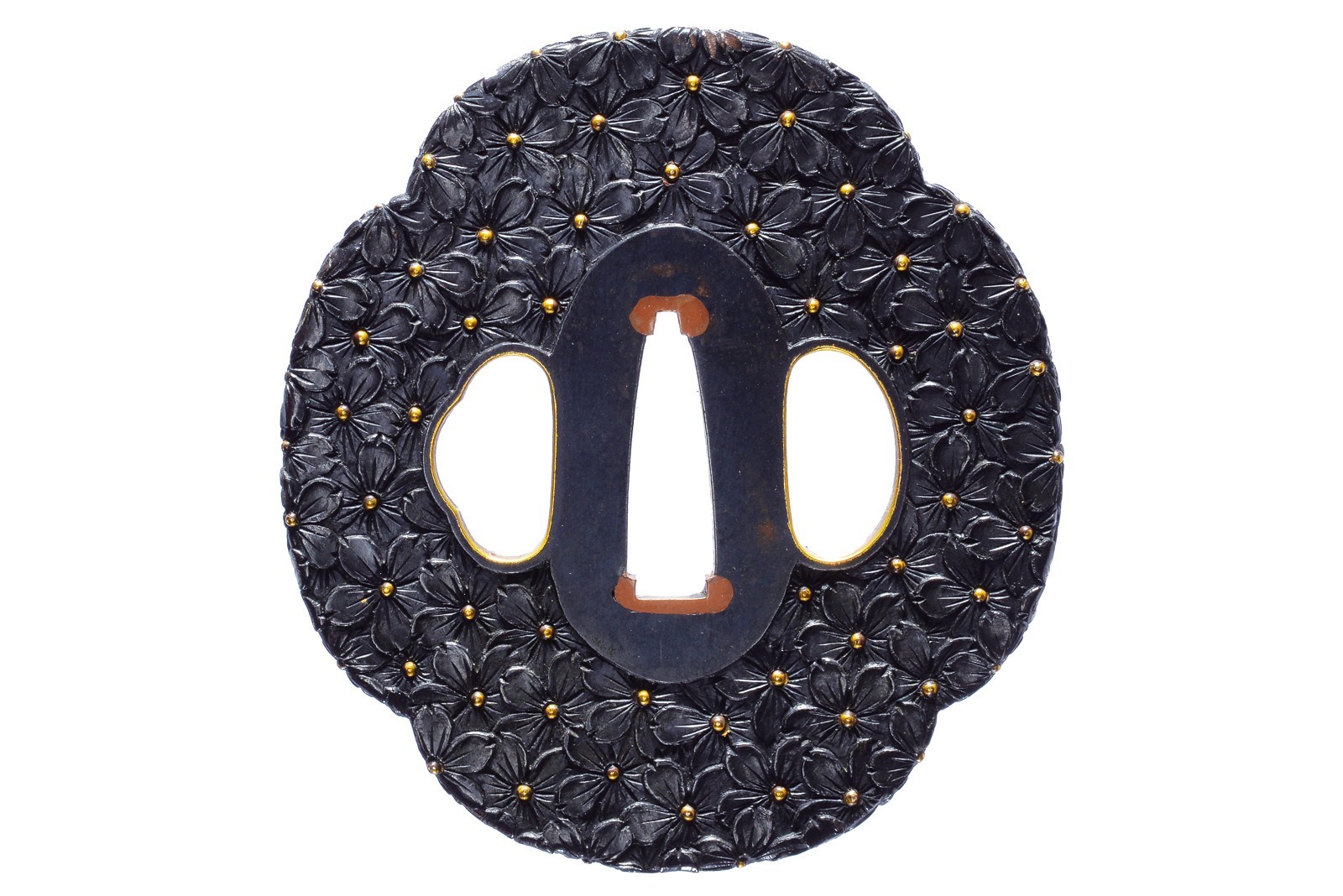 Bellissima tsuba in stile Waki-Goto