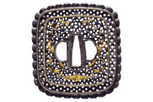 Tsuba in stile Namban tipo "Kanto"