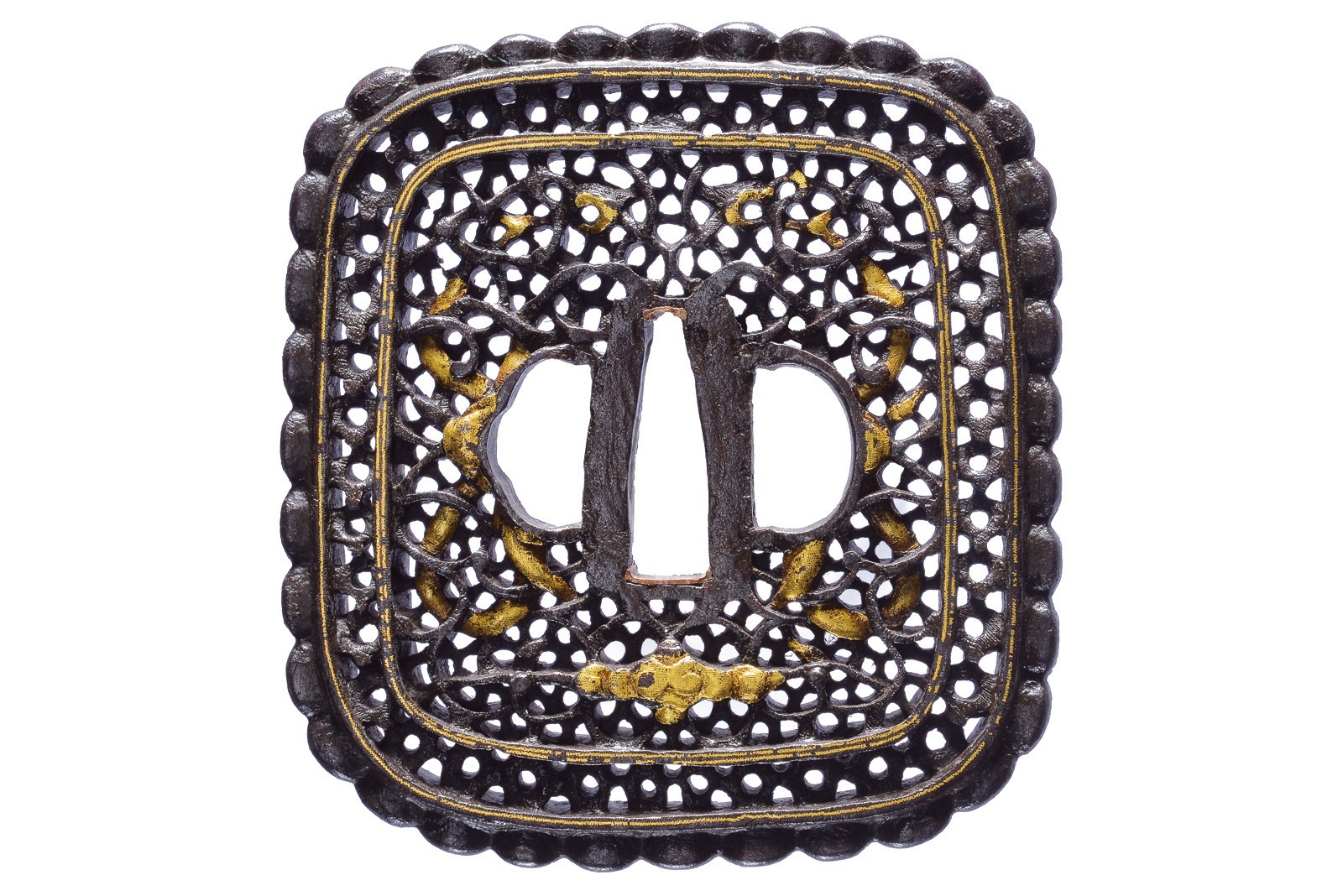 Tsuba in stile Namban tipo "Kanto"