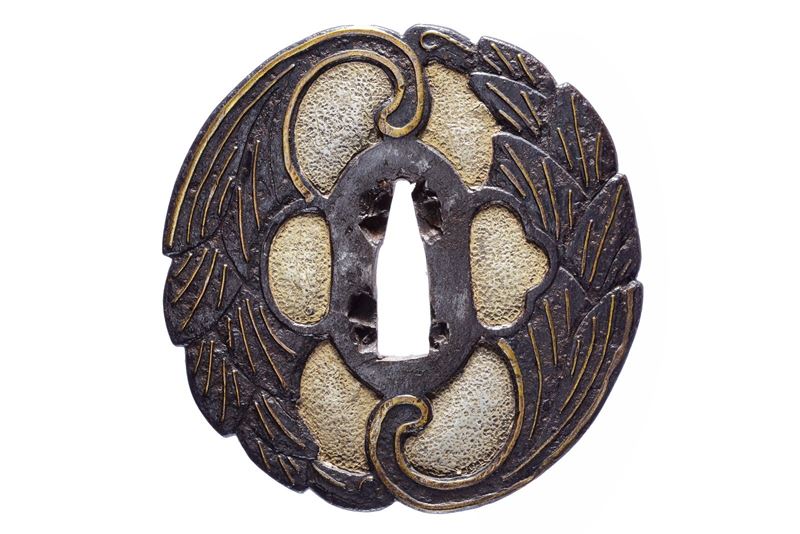 Tsuba in stile Heianjo