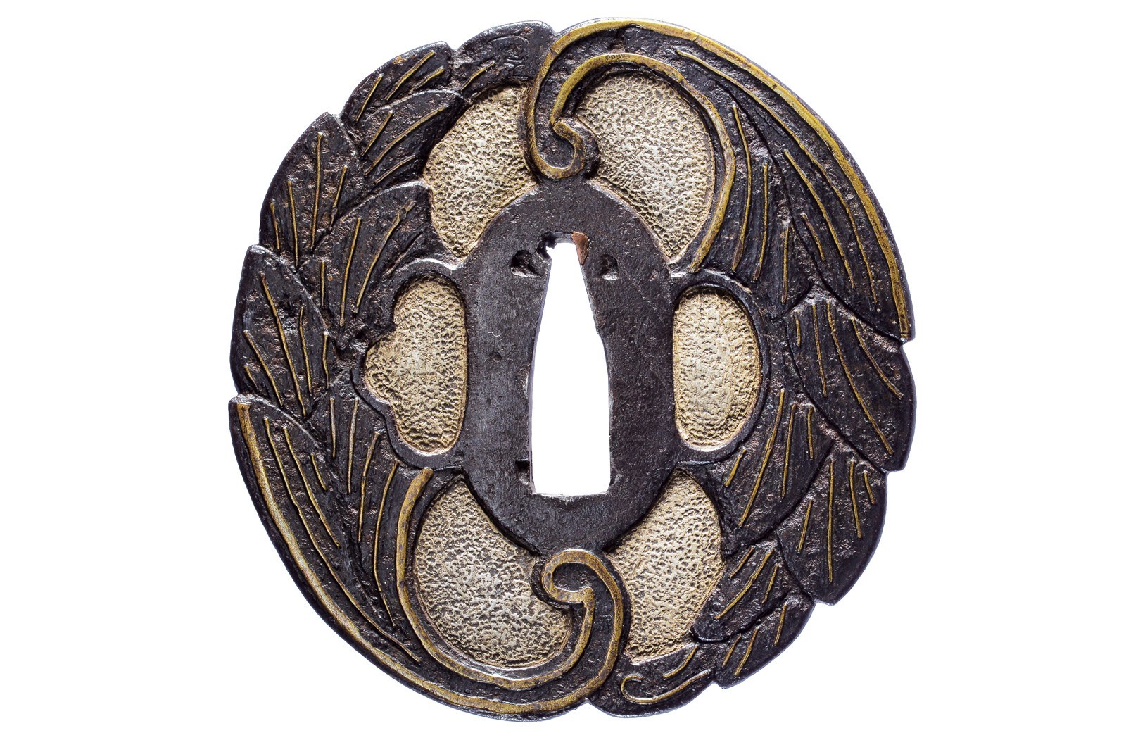 Tsuba in stile Heianjo
