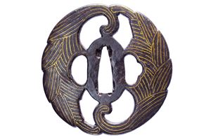 Tsuba in stile Heianjo