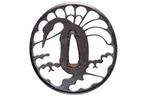 Tsuba in stile Akasaka